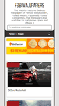 Mobile Screenshot of fbbwallpapers.com